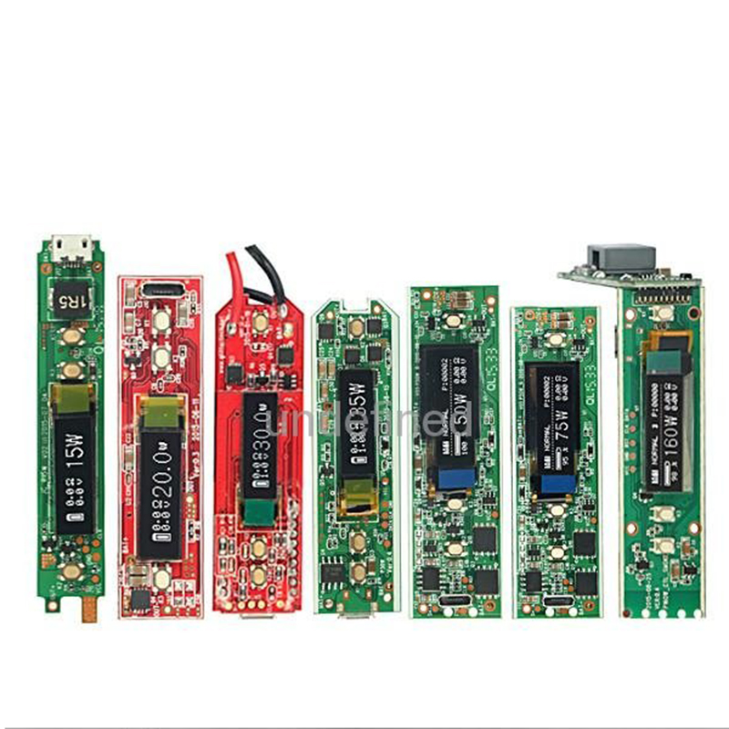 E sigaretten vape mod -bedieningscircuit PCB -planken